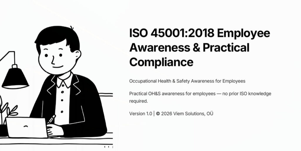 ISO 45001:2018 Employee Awareness & Practical Compliance - Complete Training Package
